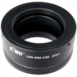 Kiwifotos LMA-M42_C/M переходное кольцо M42-Canon EF-M