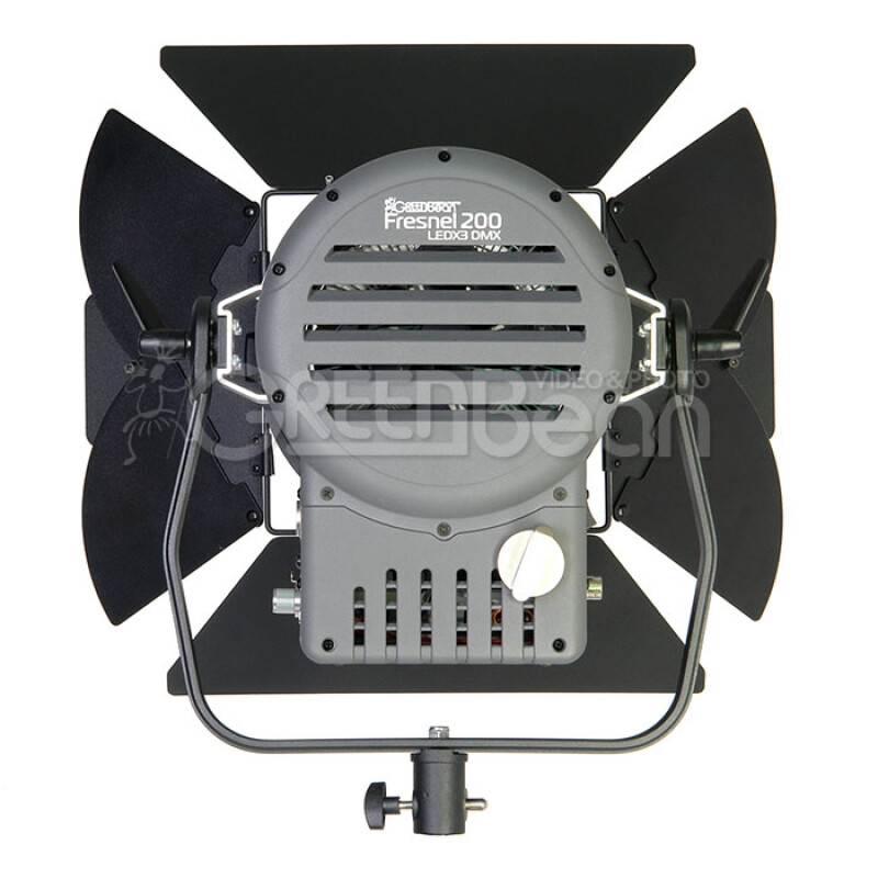 GreenBean Fresnel 200 LED X3 DMX светодиодный осветитель