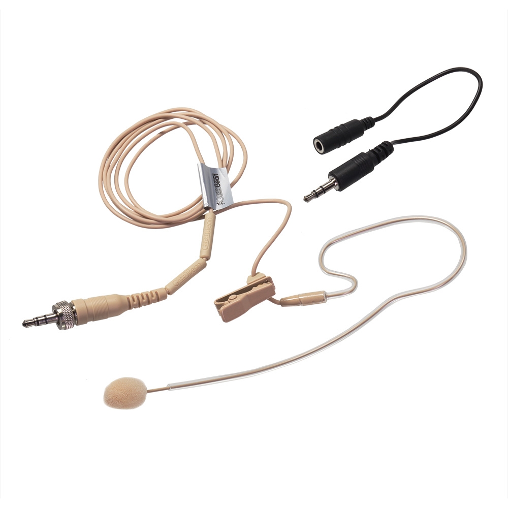 GreenBean VoiceHead VH2 flesh S-Jack головной микрофон GreenBean VoiceHead VH2 flesh S-Jack головной микрофон