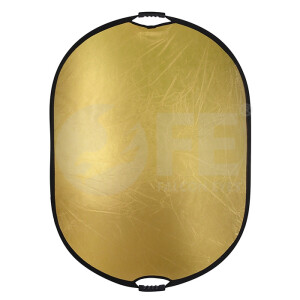 Falcon Eyes RFR-3648GS HL отражатель золото-серебро размер 90х120 см с ручками