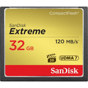 SanDisk Extreme CF 32Gb карта памяти (120/85 Mb/s)