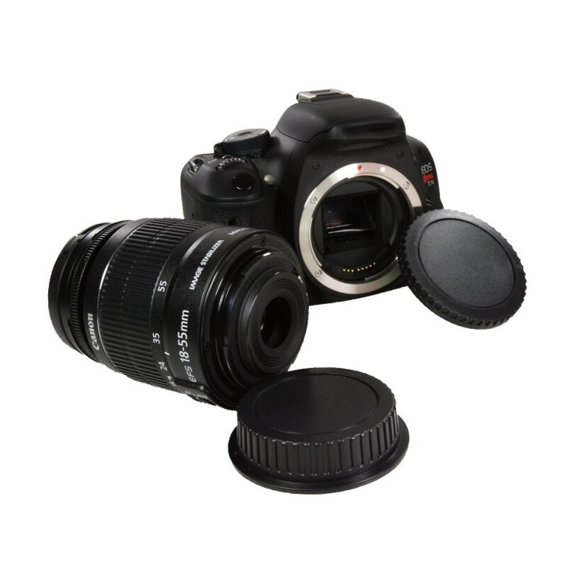 Fotokvant CAP-C-Kit комплект крышка задняя для объектива и байонета камеры для Canon