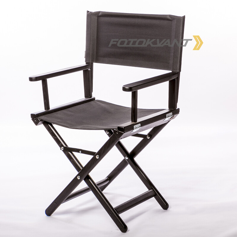 Fotokvant АСь-3 Black стул режиссера низкий