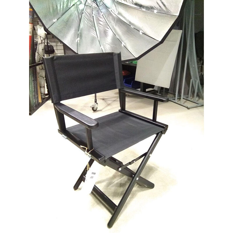 Fotokvant АСь-3 Black стул режиссера низкий