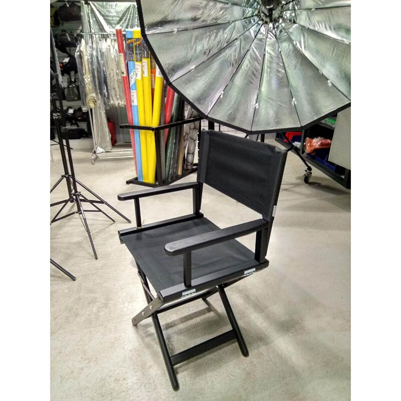 Fotokvant АСь-3 Black стул режиссера низкий