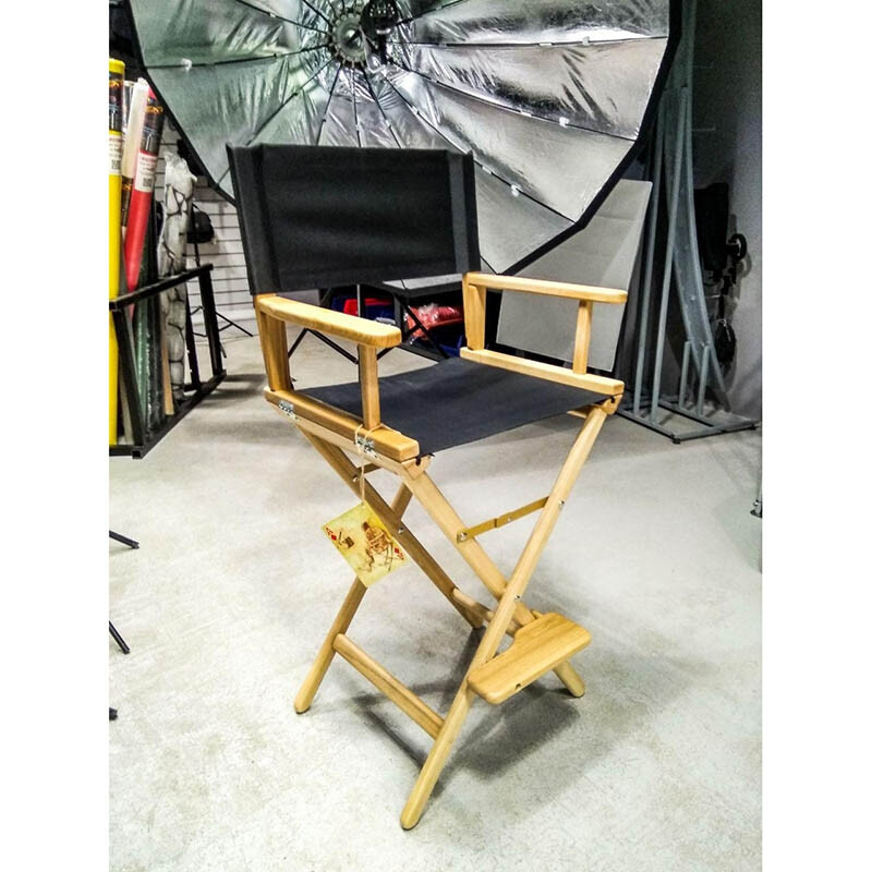 Fotokvant АСь-2 Natural стул режиссера высокий