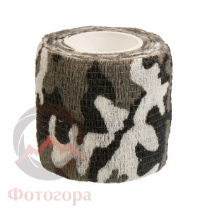 Fotokvant Tape-04 Khaki клейкая лента камуфляжного цвета земля со снегом
