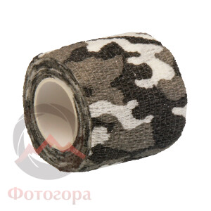 Fotokvant Tape-04 Khaki клейкая лента камуфляжного цвета земля со снегом