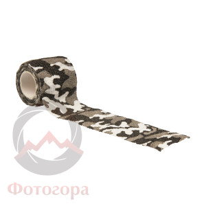 Fotokvant Tape-04 Khaki клейкая лента камуфляжного цвета земля со снегом