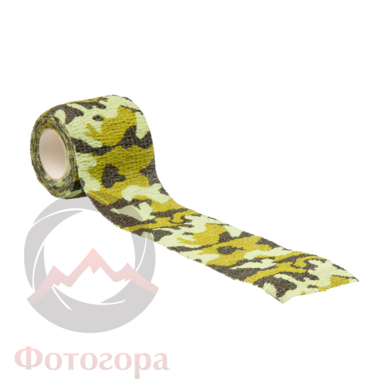 Fotokvant Tape-05 Khaki клейкая лента камуфляжного цвета изумрудное озеро