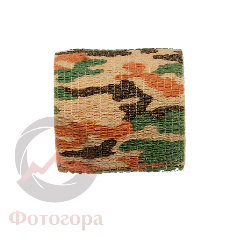 Fotokvant Tape-07 Khaki клейкая лента камуфляжного цвета осенний