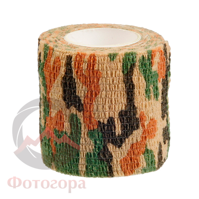 Fotokvant Tape-07 Khaki клейкая лента камуфляжного цвета осенний