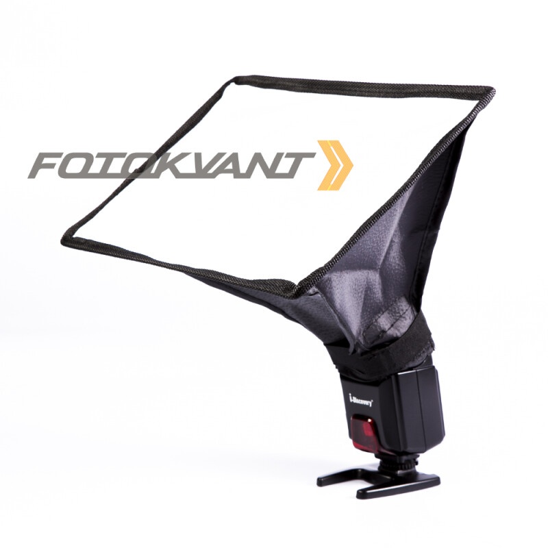 Fotokvant SBF-2030 софтбокс для накамерных вспышек 30х20 см