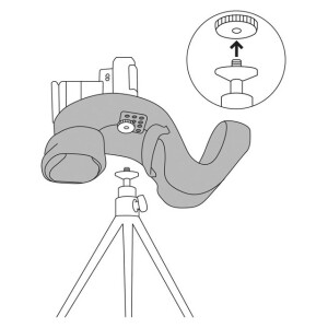 MIGGO MW GW-SLR BK 70 ремень боковой-чехол для зеркальных камер черный