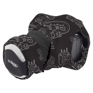 MIGGO MW GW-SLR RW 70 ремень боковой-чехол для зеркальных камер черный-узор бабочка