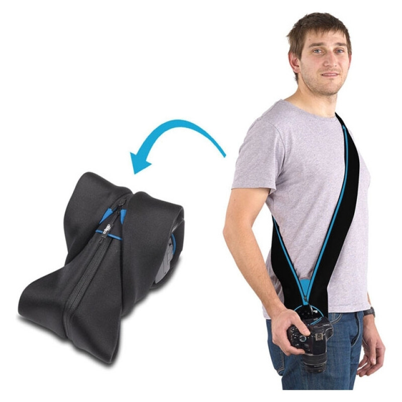 MIGGO MW SR-SLR BB 90 ремень-чехол для зеркальных камер черный-синий