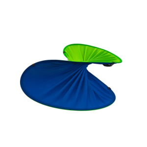 Fotokvant BG-2424 Blue Green фон тканевый складной синий-зеленый хромакей 2.4х2.4 м