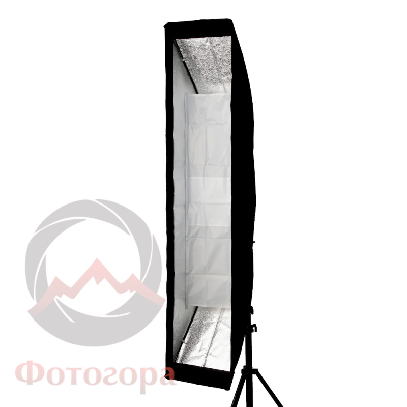 Fotokvant SBE-30160BW стрипбокс 30х160 см серии Evenly с адаптером Bowens