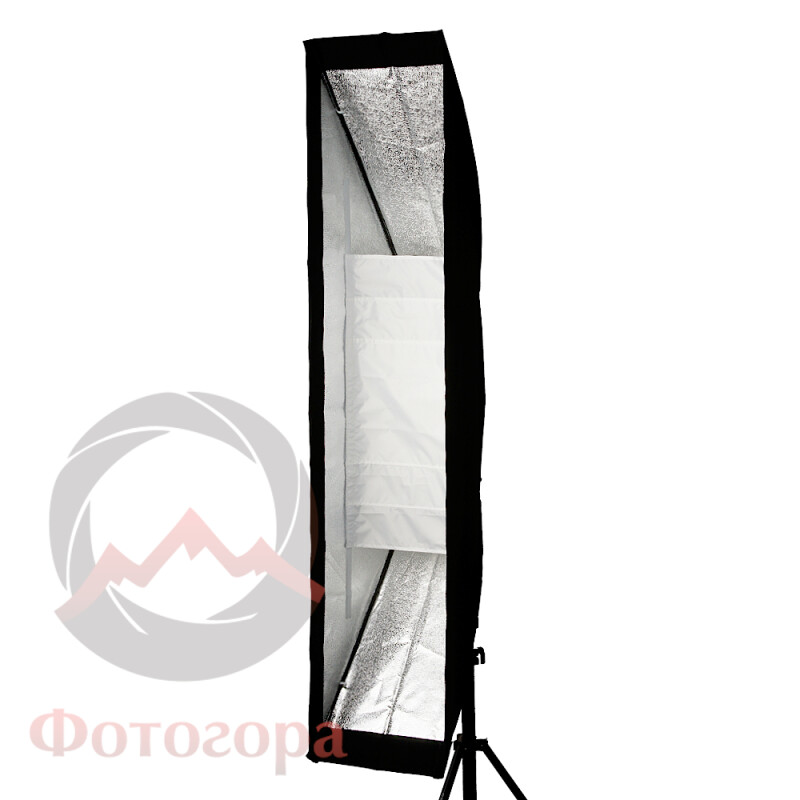 Fotokvant SBE-30160BW стрипбокс 30х160 см серии Evenly с адаптером Bowens