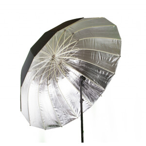 Fotokvant U-104S Para параболический глубокий зонт серебряный 104 см