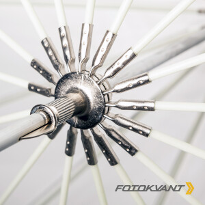 Fotokvant U-104W Para параболический глубокий зонт 104 см белый на отражение