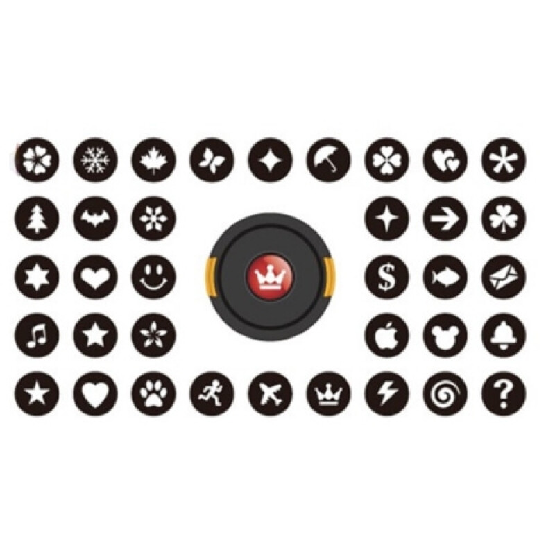 Fotokvant CAP-58х36 крышка с насадками для фигурного боке 36 масок для 58 мм