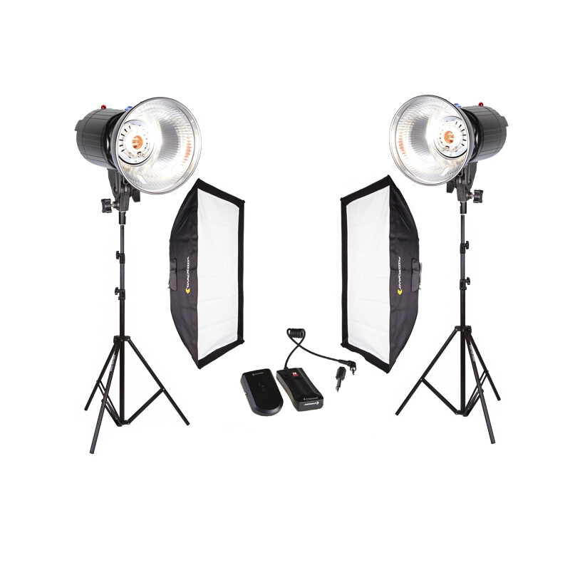 Fotokvant F-300 SSi универсальный комплект света с двумя софтбоксами