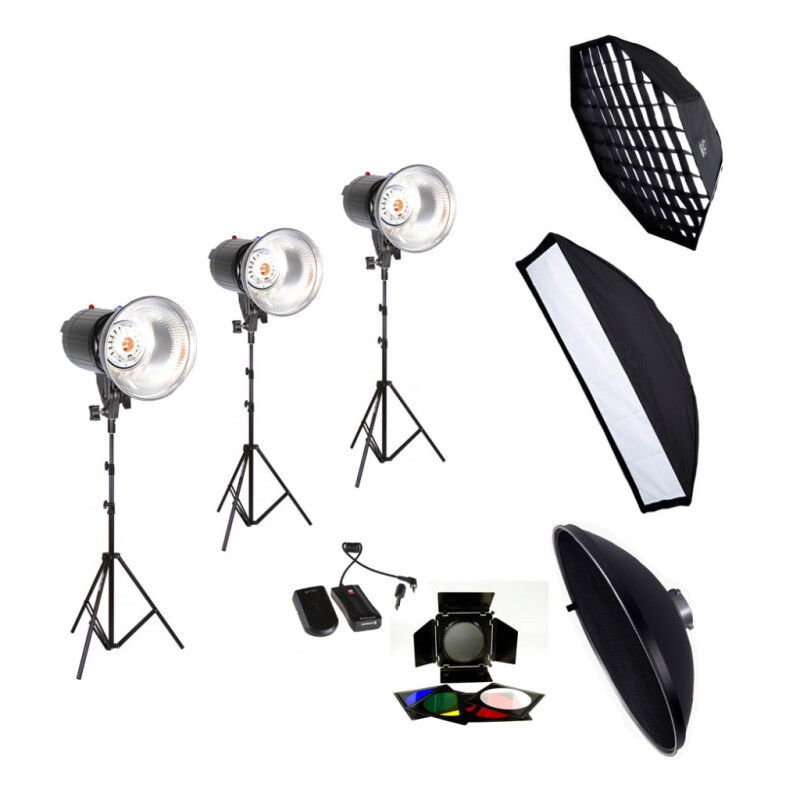 Fotokvant PRO-600 STUDIO универсальный комплект света для профессиональной студии