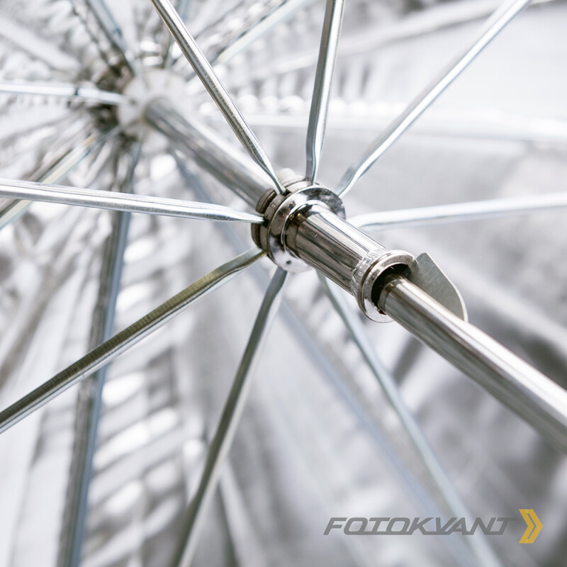 Fotokvant U-180S зонт серебряный на отражение 180 см