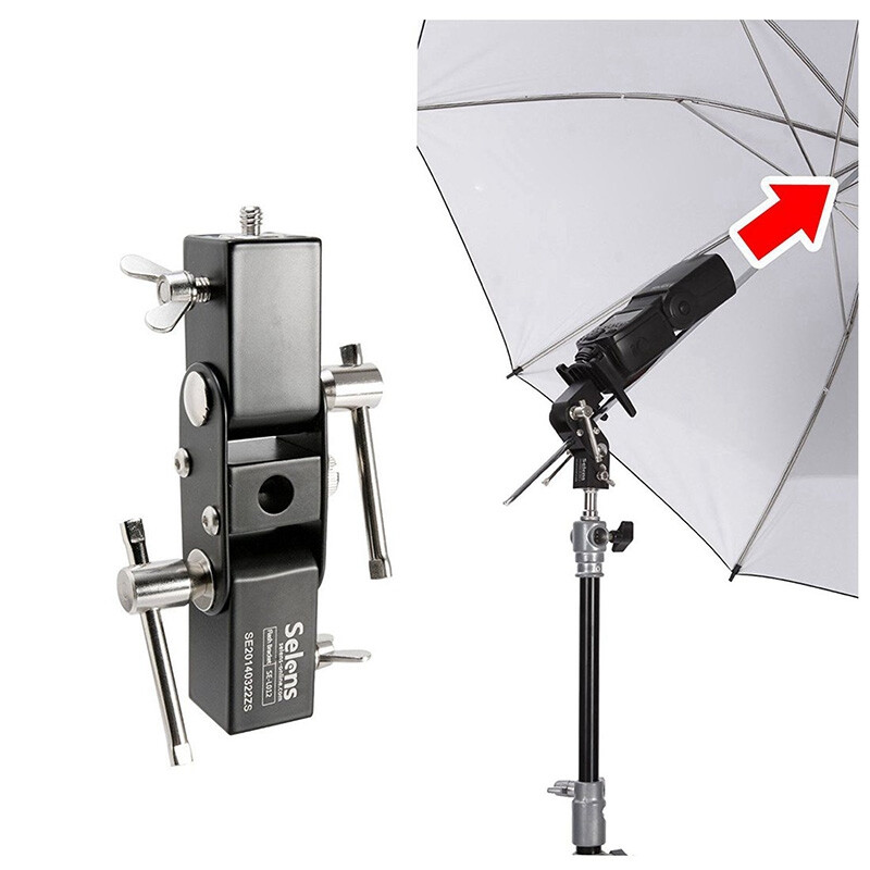 Fotokvant RFLH-33 Selens трехколенное крепление для вспышки и зонта
