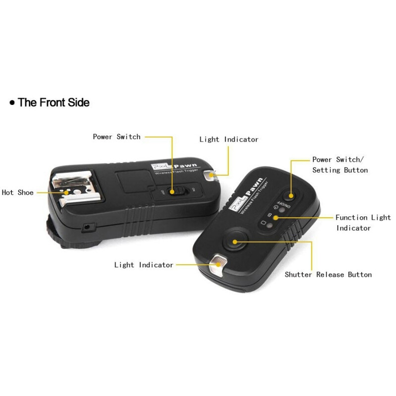Pixel Pawn TF-361 радиосинхронизатор для Canon (комплект)