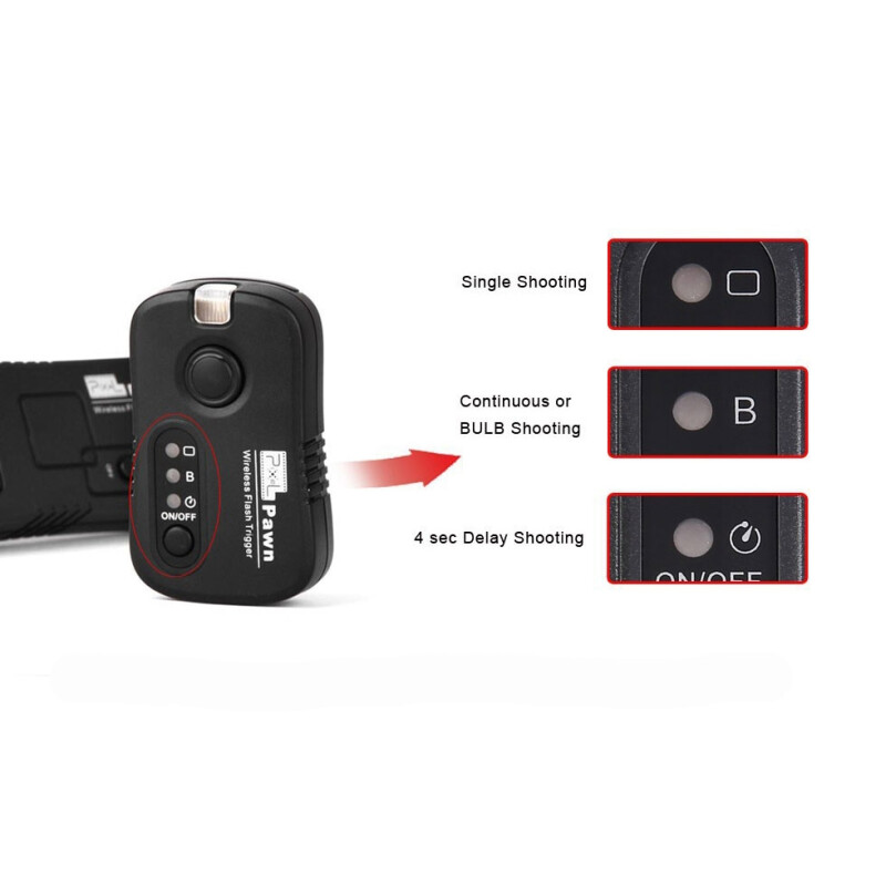 Pixel Pawn TF-361 радиосинхронизатор для Canon (комплект)