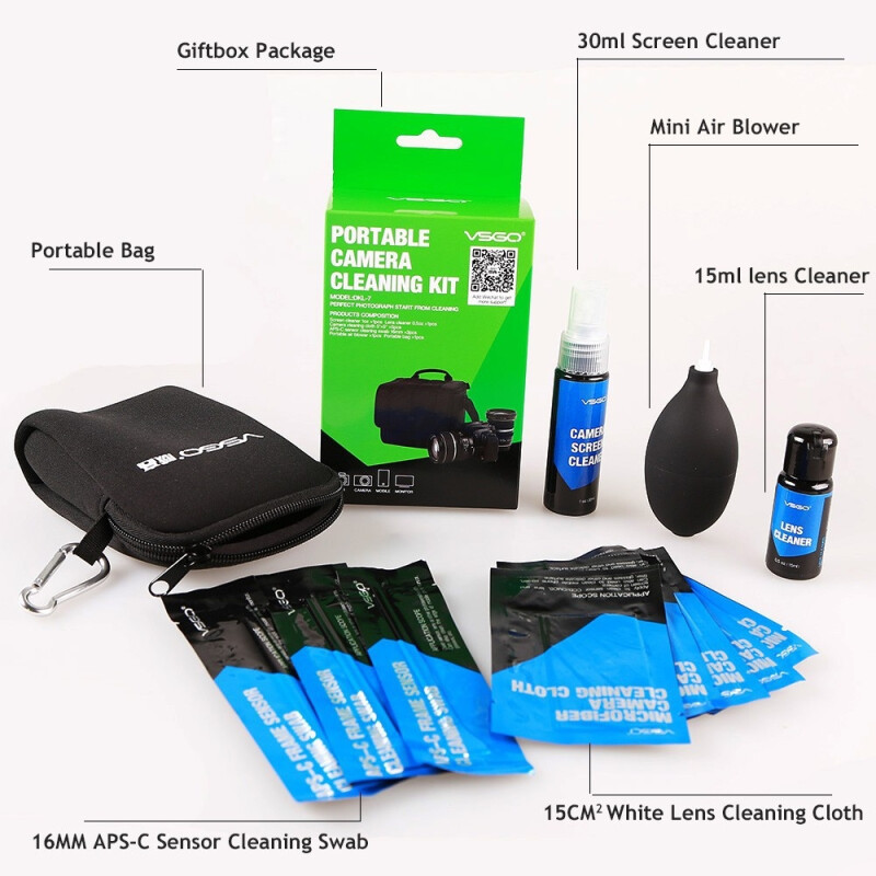 VSGO DKL-7 комплект для чистки фототехники