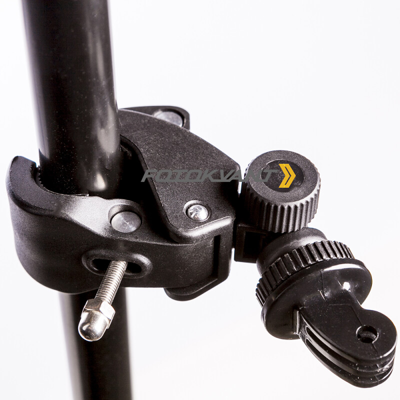 Fotokvant RCL-S4 зажим пластиковый с шаровой головкой с креплением для GoPro