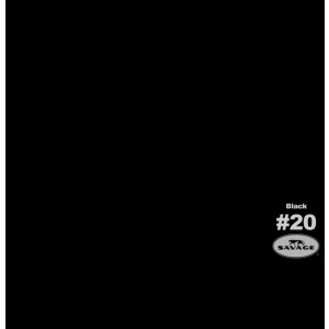 Savage (20-86) Black фон бумажный 2,18x11 м черный