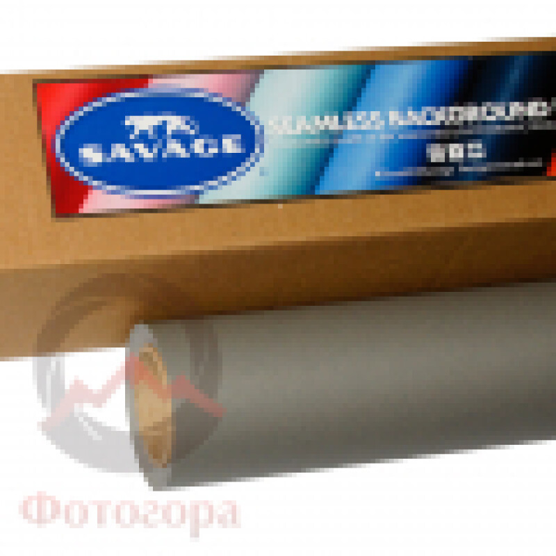 Savage (74-1253) Smoke Gray фон бумажный 1,35x11 м серый дым