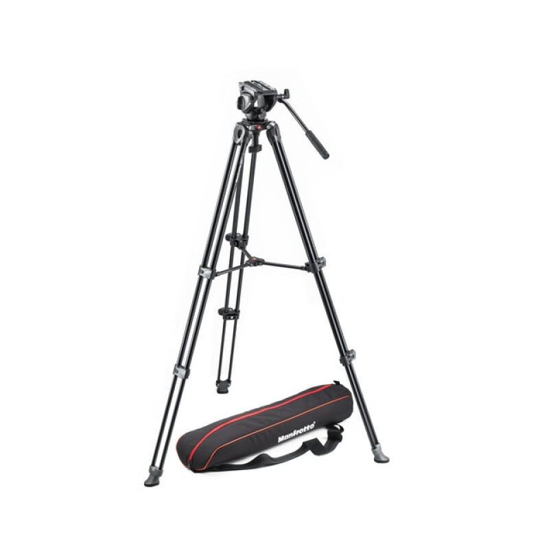Manfrotto MVK500AM черный штатив с видеоголовкой для камеры и максимальной высотой 154 см