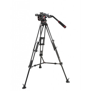 Manfrotto MVKN12TWINM штатив 545B с видеоголовой MVHN12AH Nitrotech 12