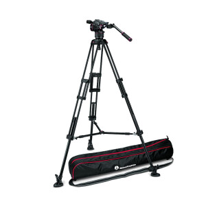 Manfrotto MVKN8TWINM штатив 546B с видеоголовой MVHN8AH Nitrotech 8