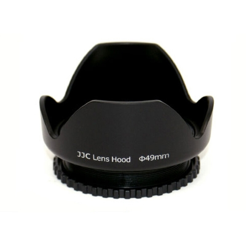 JJC LS-49 бленда пластиковая 49 мм