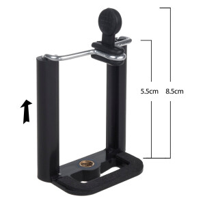 Fotokvant SM-CL1 держатель для смартфонов 55-85 мм черный