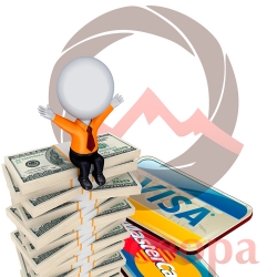 Платежные карточки временно не принимаются