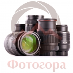В магазине объективы!