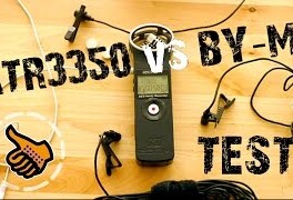 Микрофон ATR3350 (Audio-technica ) vs BY-M1 (FUJIMI) - Audio Test