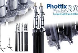 Phottix (88217) Padat компактная студийная стойка 300 см