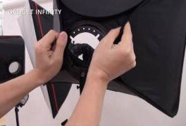 Foldable Soft Box for Portable Flash